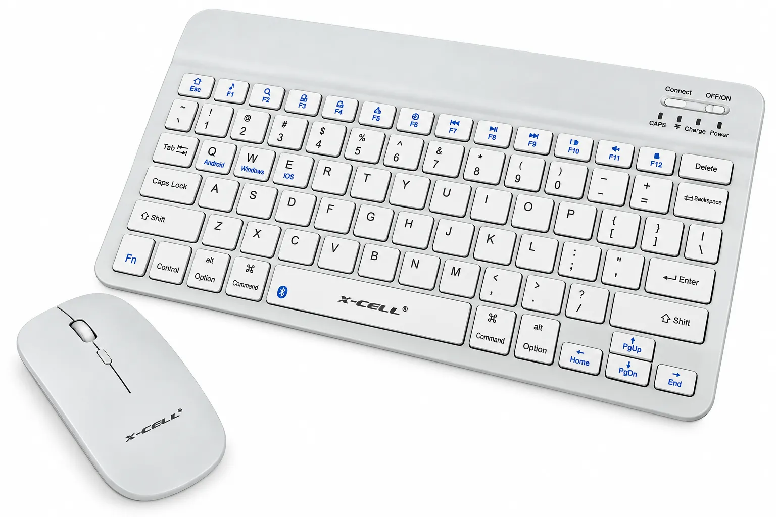Kit Teclado Slim e Mouse Bluetooth X-Cell XC-CB-06 - 2