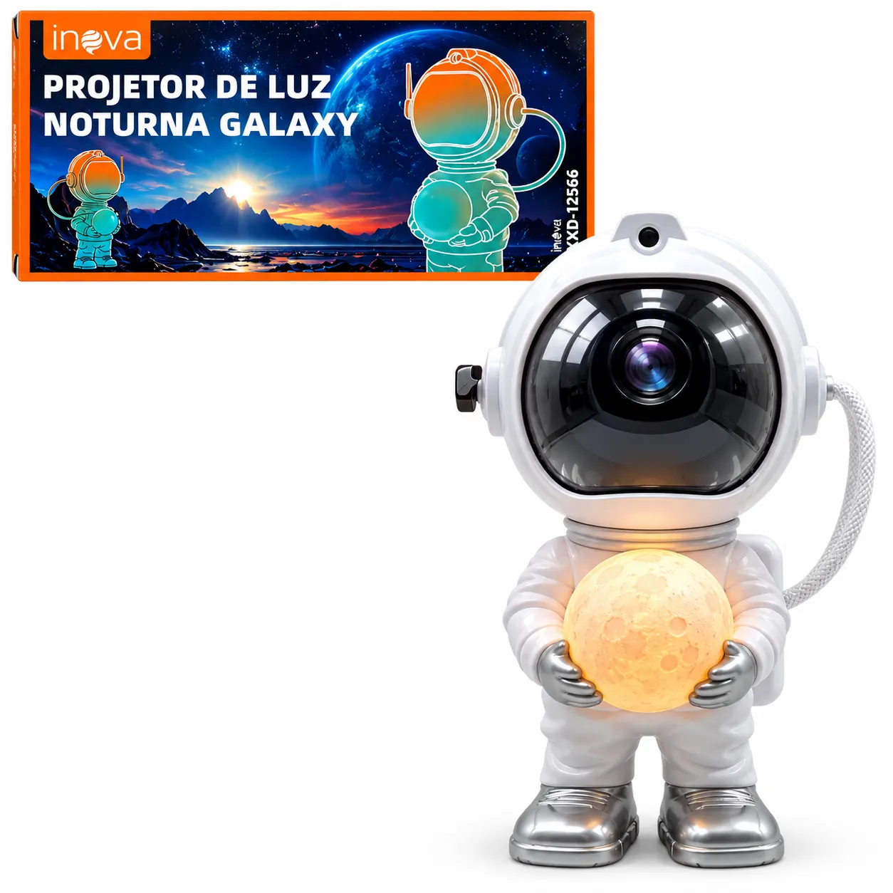 Astronauta Projetor de Galáxias Inova XKD-12566