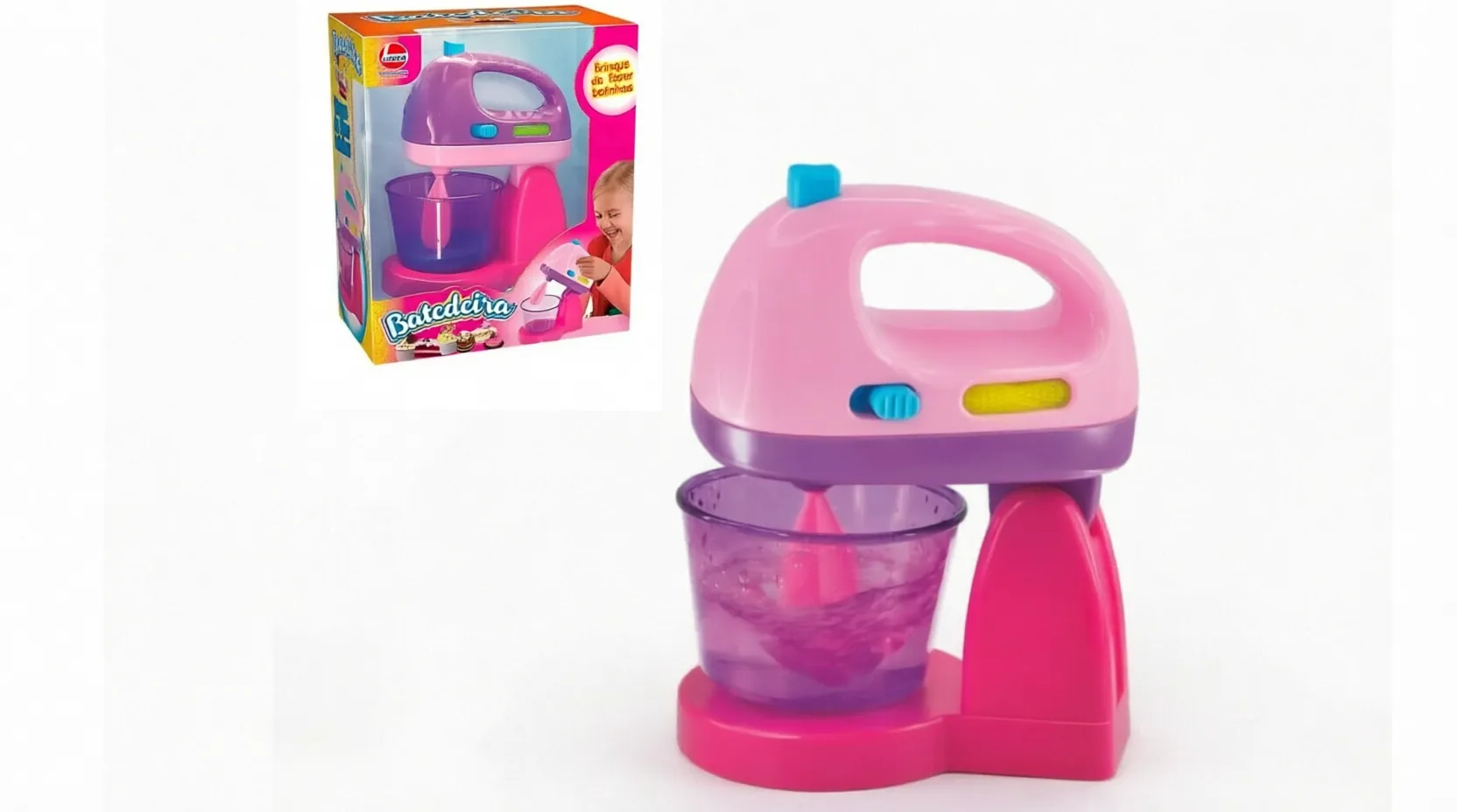 Batedeira Infantil Elétrica Com Luz e Movimentos Líder 2930