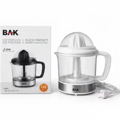 Espremedor De Frutas 1.2 Litros Bak BK-ESP12L110