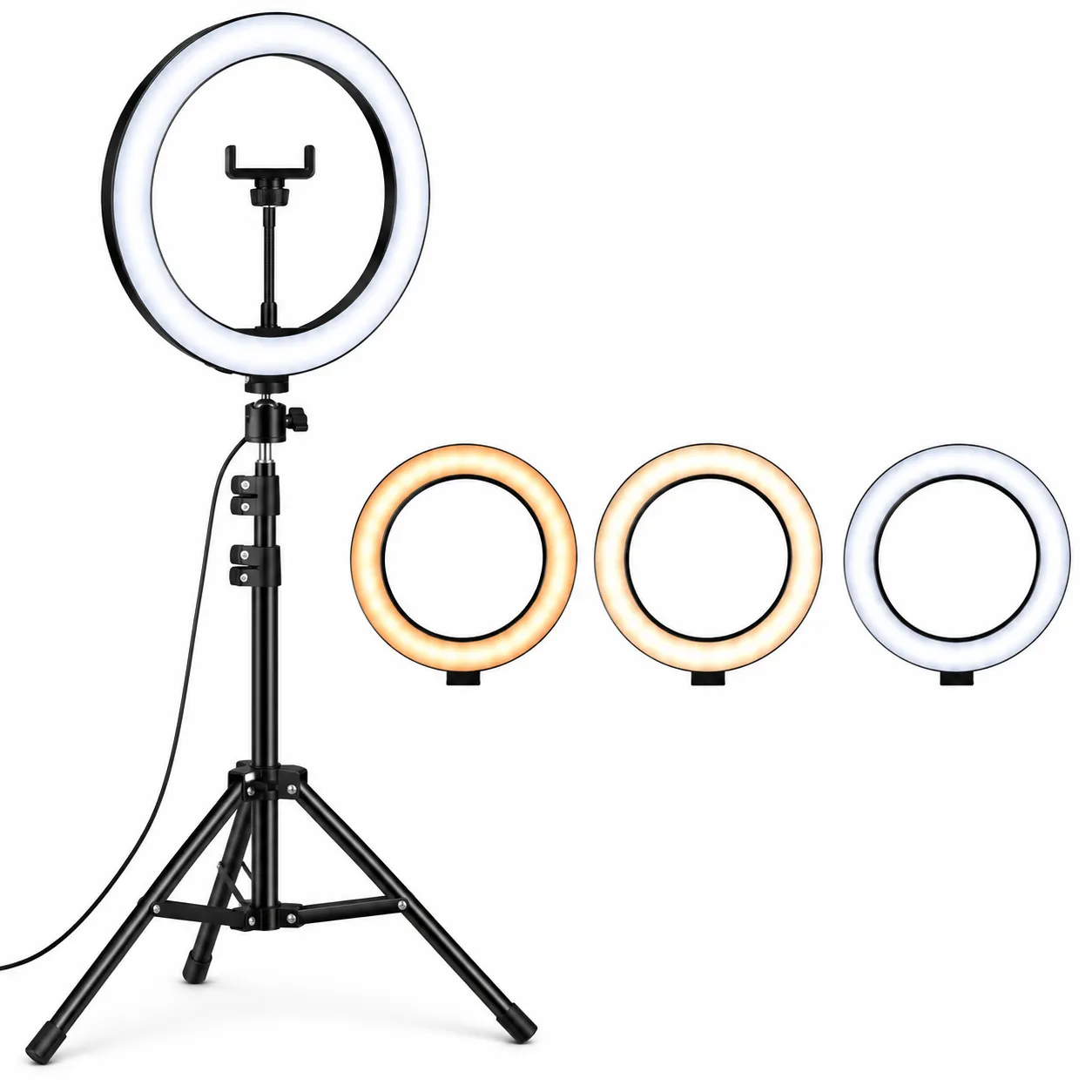 Iluminador Ring Light 12 Polegadas Com Tripé 210 cm B-Max BM-L04 - 4
