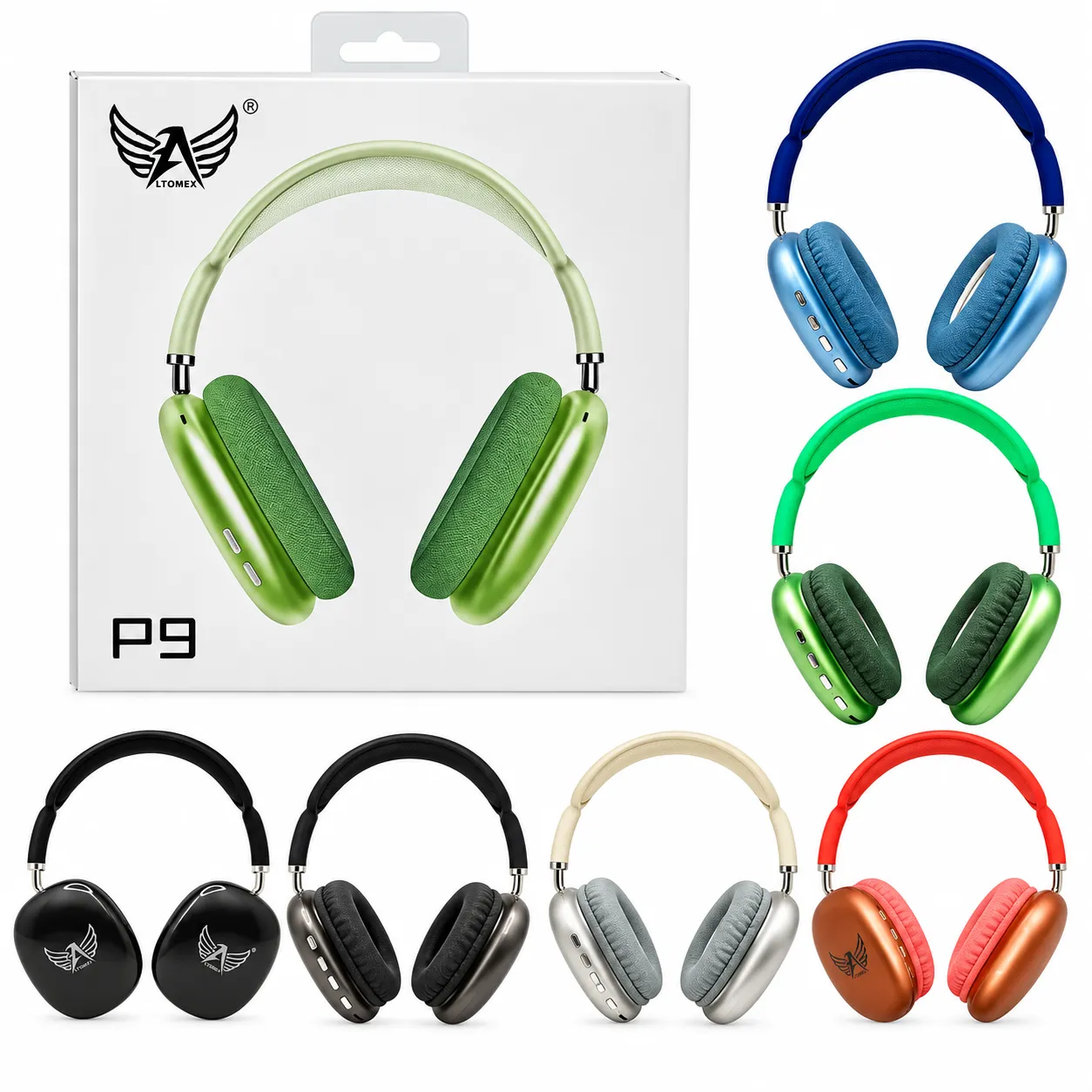 Fone De Ouvido Sem Fio Bluetooth Altomex AL-P9 - 2