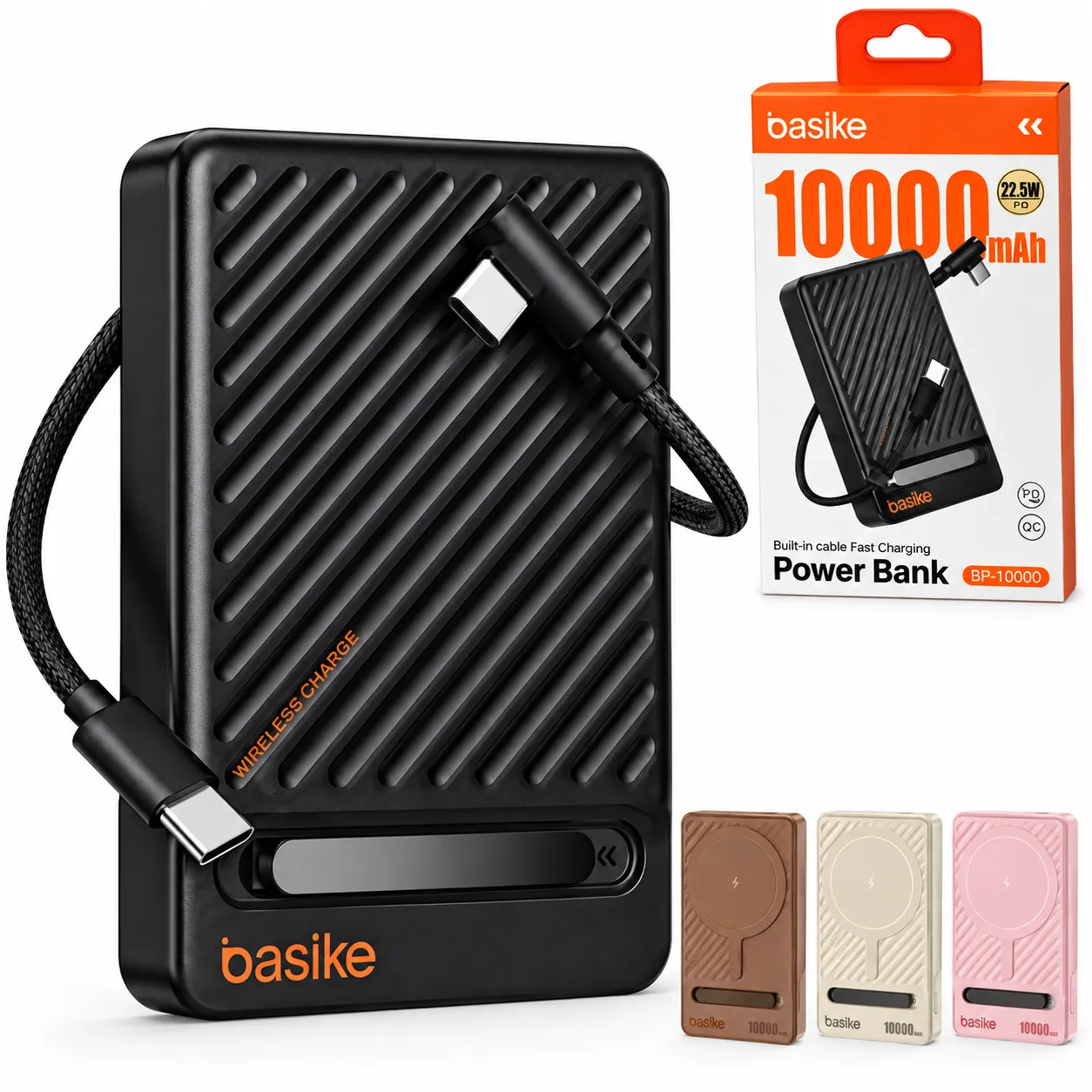 Carga Extra 10.000mAh 22.5W Basike POW-219