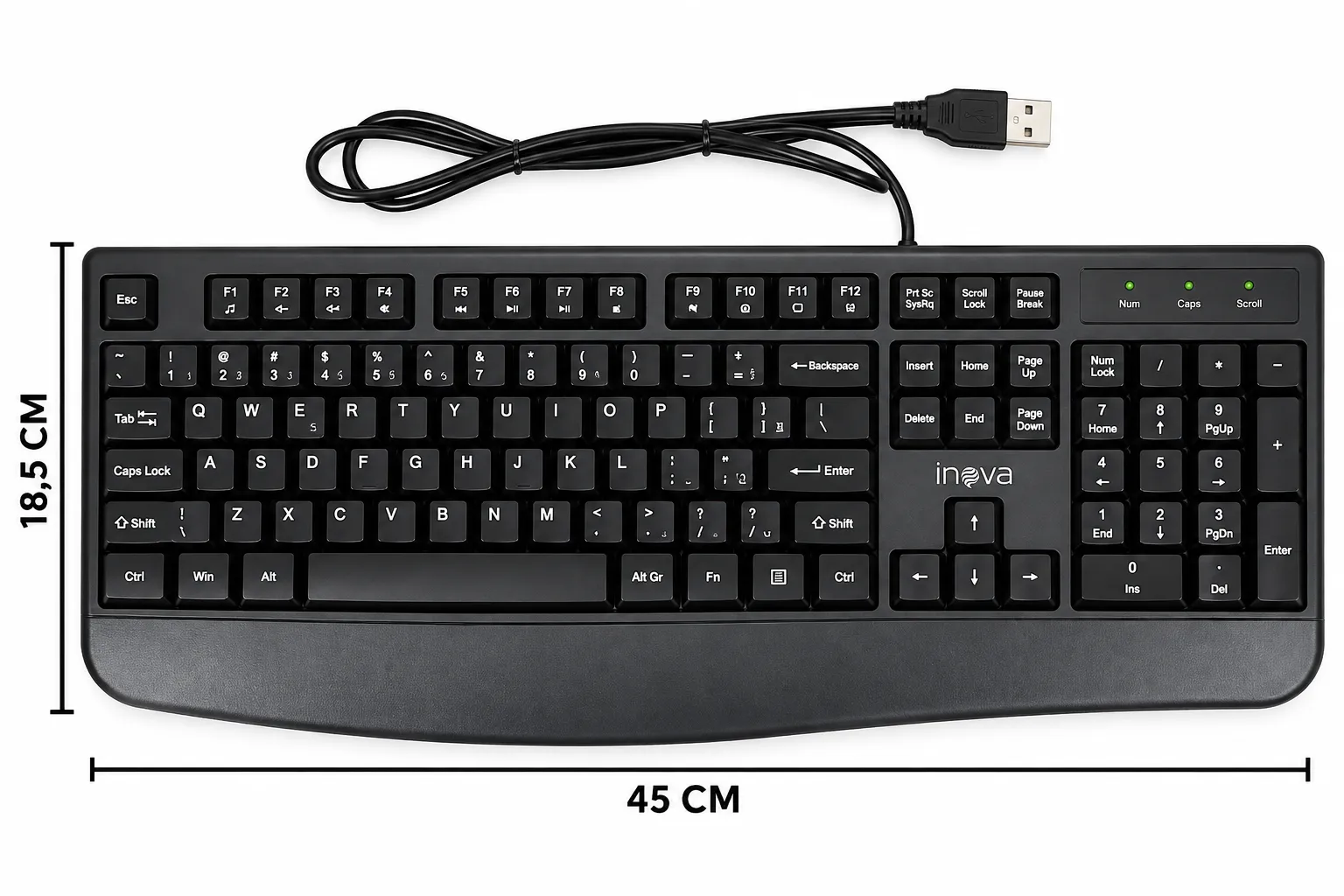 Kit Teclado e Mouse Com Fio Inova KV-791 - 2
